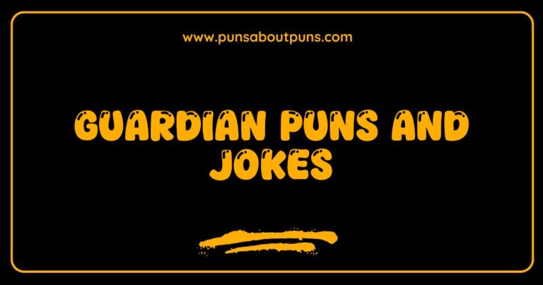 Okay, here are a few options for SEO-optimized alt text for an image related to Guardian Puns and Jokes, keeping it descriptive and natural: **Option 1 (Focus on humor):** > A funny illustration of a guardian character telling a joke, showcasing classic guardian puns and jokes. **Option 2 (Focus on the type of content):** > Image featuring a collection of guardian puns and jokes, perfect for a laugh. **Option 3 (More specific if the image has a specific character):** > A whimsical drawing of a guardian angel delivering a hilarious pun, part of a series of guardian puns and jokes. **Option 4 (If the image is a text-based meme):** > A meme displaying a witty guardian pun, representing the lighthearted side of guardian jokes. **Option 5 (A more general option):** > Visual example of the humor found in guardian puns and jokes