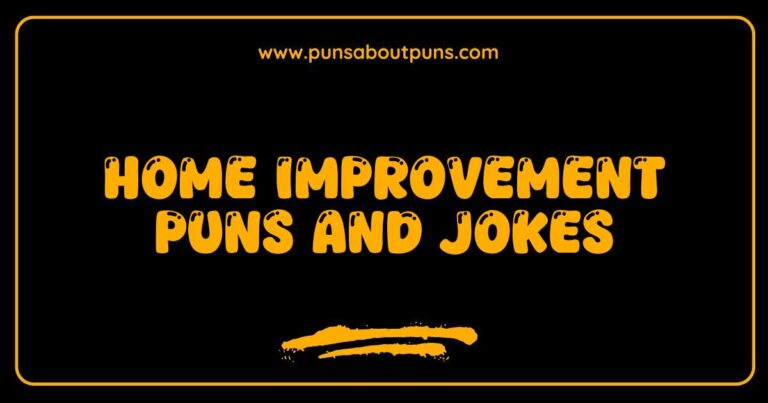 Okay, here are a few options, keeping in mind SEO and natural language: **Option 1 (General):** > A funny image showcasing home improvement puns and jokes, perfect for sharing with DIY enthusiasts. **Option 2 (More specific, if applicable):** > Cartoon of tools with speech bubbles containing home improvement puns and jokes. **Option 3 (If the image is a meme):** > A humorous meme featuring home improvement puns and jokes, designed to make you laugh while working on your next project. **Option 4 (If the image is text-based):** > Text graphic displaying a collection of clever home improvement puns and jokes, ideal for lighthearted entertainment. **Explanation of choices:** * **Keyword inclusion:** Home improvement puns and jokes is included naturally in each option. * **Descriptive:** Each alt text gives a good idea of what the image contains, whether it's a cartoon,