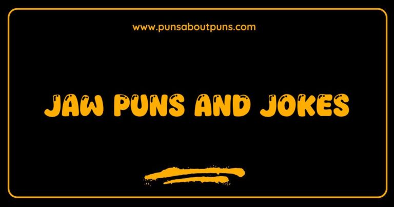 Okay, here are a few options for SEO-optimized alt text for an image related to Jaw Puns and Jokes, keeping it descriptive and natural: **Option 1 (General):** > A funny image illustrating jaw puns and jokes, possibly with a cartoon jaw or teeth. **Option 2 (If the image is a visual pun):** > Visual jaw pun showing a humorous play on words, a great example of jaw jokes. **Option 3 (If the image is of a person laughing at a jaw joke):** > Person laughing heartily at a jaw joke, showcasing the humor of jaw puns. **Option 4 (If the image is a text-based joke):** > Image of a text based jaw pun or joke, highlighting the clever wordplay. **Option 5 (More specific, if the image is a cartoon jaw):** > Cartoon jaw character telling a funny jaw pun or joke, a lighthearted