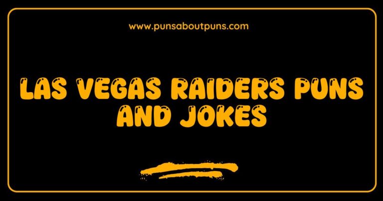 Here are a few options, playing with slightly different focuses: **Option 1 (Focus on Humor):** > A cartoon illustration of a Las Vegas Raiders player looking confused, representing the sometimes baffling plays and resulting Las Vegas Raiders puns and jokes. **Option 2 (Focus on the Team):** > A graphic featuring the Las Vegas Raiders logo with a speech bubble containing a funny football pun, illustrating the lighthearted side of Las Vegas Raiders puns and jokes. **Option 3 (Focus on the Concept):** > An image showcasing various Las Vegas Raiders related items like a helmet, a football and a microphone, symbolizing the combination of sports and humor found in Las Vegas Raiders puns and jokes. **Option 4 (Shorter and Simpler):** > Visual representation of Las Vegas Raiders puns and jokes with a graphic related to the team. **Explanation of SEO Optimization:** * **Keyword Inclusion:** Each alt text naturally includes Las Vegas