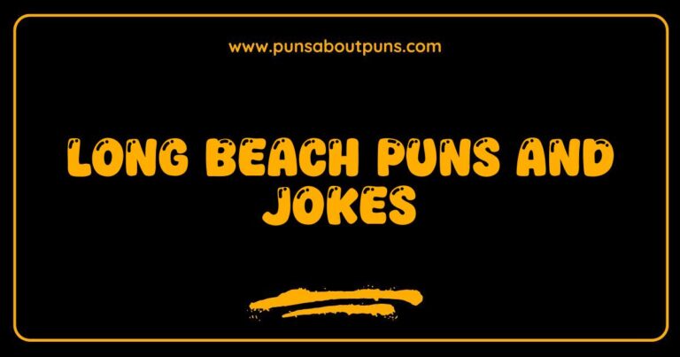 Okay, here are a few options for SEO-optimized alt text for an image related to Long Beach Puns and Jokes, trying to be descriptive and natural: **Option 1 (General):** > A funny illustration showcasing Long Beach puns and jokes, featuring a cartoon palm tree and a beach scene. **Option 2 (If the image includes a specific visual):** > A cartoon crab telling a hilarious Long Beach pun near the pier, part of a collection of jokes about Long Beach. **Option 3 (If the image is more text-based):** > A graphic displaying several funny Long Beach puns and jokes written in a playful font. **Option 4 (Slightly more specific):** > Image of a beach with a humorous quote related to Long Beach, highlighting the lighter side of the city with puns and jokes. **Key elements used:** * **Long Beach puns and jokes**: The main keyword