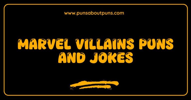 Here are a few options, playing with slightly different focuses: **Option 1 (Focus on Visual):** > A cartoon drawing showcasing various Marvel villains with speech bubbles containing funny **Marvel villains puns and jokes**. **Option 2 (Focus on Humor):** > Image displaying humorous **Marvel villains puns and jokes**, featuring popular antagonists from the Marvel universe in a lighthearted manner. **Option 3 (Focus on Specific Keyword):** > Illustration with thought bubbles above classic Marvel villains, each containing a clever **Marvel villains pun or joke**. **Option 4 (Slightly Shorter):** > Funny image with **Marvel villains puns and jokes** depicted in speech bubbles above the characters. **Why these are good:** * **Keyword Inclusion:** They all naturally incorporate Marvel villains puns and jokes. * **Descriptive:** They describe what the image is (drawing, illustration, with speech bubbles, etc.). * **
