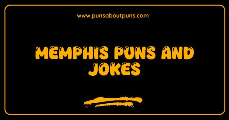 Okay, here are a few options for SEO-optimized alt text for an image related to Memphis Puns and Jokes, keeping in mind the need to be descriptive and natural: **Option 1 (General):** > A humorous graphic featuring Memphis puns and jokes, showcasing the city's playful side. **Option 2 (If image is a specific type, like a t-shirt):** > A t-shirt design with clever Memphis puns and jokes printed on it, perfect for local humor enthusiasts. **Option 3 (If image shows a specific landmark with a pun):** > A funny illustration of the Memphis Pyramid incorporating a pun or joke about the city, a great example of Memphis humor. **Option 4 (If image is a text-based graphic):** > A text graphic displaying various examples of Memphis puns and jokes, highlighting the city's wit and wordplay. **Option 5 (If image shows people