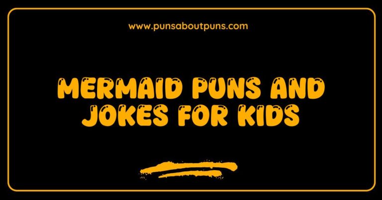 Okay, here are a few options for SEO-optimized alt text for an image related to Mermaid Puns and Jokes for Kids, keeping it descriptive and natural: **Option 1 (General):** > A cartoon mermaid smiling with a speech bubble containing a funny mermaid pun perfect for kids. **Option 2 (If the image shows multiple mermaids):** > Several cartoon mermaids sharing jokes and mermaid puns designed to make kids laugh. **Option 3 (If the image shows a specific pun or joke):** > Illustration of a mermaid telling a silly joke a funny mermaid pun suitable for kids. **Option 4 (If the image is more focused on a character):** > A cute cartoon mermaid character with a playful expression often used in mermaid puns and jokes for kids. **Option 5 (If the image is a collection of jokes):** > A collection of illustrated mermaid puns and jokes for kids presented in a fun and