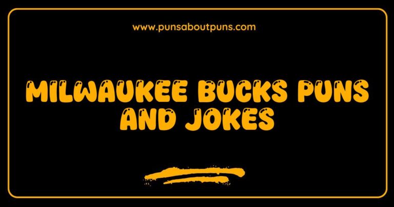 Okay, here are a few options, trying to be both descriptive and SEO-friendly for an image related to Milwaukee Bucks puns and jokes: **Option 1 (General):** > A funny illustration or meme featuring a Milwaukee Bucks player or logo, highlighting a humorous pun or joke related to the team. **Option 2 (More Specific, if applicable):** > A cartoon of Giannis Antetokounmpo with a speech bubble containing a Milwaukee Bucks pun, perfect for sharing with basketball fans. **Option 3 (If the Image is a text-based joke):** > Image showing a text-based Milwaukee Bucks joke, displayed in a creative design or typography. **Option 4 (If the image is of a particular pun):** > A visual representation of a Bucks-et list joke, playing on the Milwaukee Bucks team name and a popular phrase. **Option 5 (Short and simple, if the image is