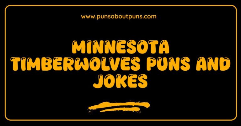 Here are a few options, playing with different angles: **Option 1 (Focus on humor):** > A cartoon wolf wearing a basketball jersey, illustrating the fun of Minnesota Timberwolves puns and jokes. **Option 2 (Focus on team and humor):** > A funny image related to the Minnesota Timberwolves, showcasing the lighthearted nature of their puns and jokes. **Option 3 (More specific):** > Illustration of a Timberwolves basketball player with a humorous twist, representing the many Minnesota Timberwolves puns and jokes fans enjoy. **Option 4 (Short and sweet):** > Image relating to Minnesota Timberwolves puns and jokes. **Option 5 (Emphasizing the visual):** > A whimsical drawing featuring a wolf in Timberwolves gear, a visual representation of Minnesota Timberwolves puns and jokes. **Explanation of why these work:** * **Keyword inclusion:** Each alt text naturally includes Minnesota Timberwolves puns and jokes. * **
