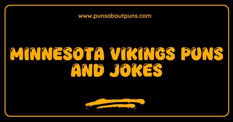 Here are a few options, playing with slightly different angles: **Option 1 (Focus on Humor):** > A funny illustration depicting a Minnesota Vikings player making a punny joke showcasing Minnesota Vikings puns and jokes. **Option 2 (Focus on Content):** > Image of a cartoon featuring silly Minnesota Vikings puns and jokes perfect for football fans and those who love a good laugh. **Option 3 (More Specific):** > A comical drawing featuring a Viking helmet and football with text containing Minnesota Vikings puns and jokes. **Option 4 (Short and Sweet):** > Minnesota Vikings puns and jokes illustrated in a fun cartoon. **Why these work:** * **Keyword Inclusion:** They all naturally incorporate Minnesota Vikings puns and jokes. * **Descriptive:** They describe the image's content (illustration, cartoon, comical drawing, etc.). * **Context:** They imply the image is related to humor and football.