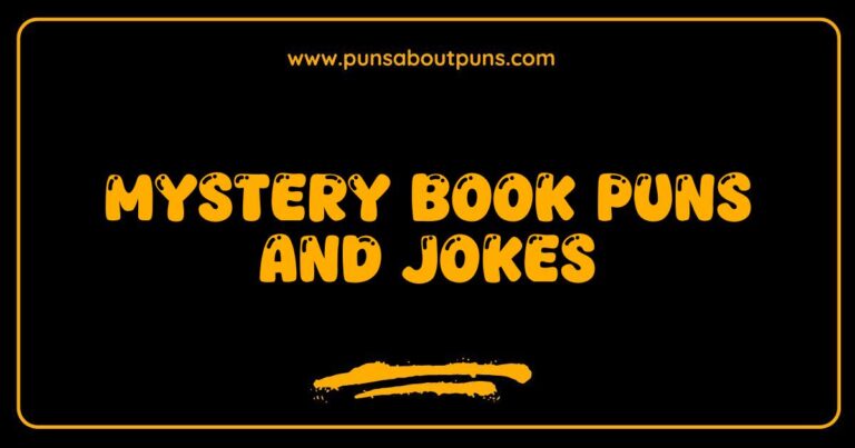 Okay, here are a few options for alt text, playing with slightly different angles, all optimized for SEO and readability: **Option 1 (General):** > A stack of mystery books with a magnifying glass, representing the fun of mystery book puns and jokes. **Option 2 (Focus on humor):** > Image illustrating the playful side of reading, with a collection of mystery books suggesting the enjoyment of mystery book puns and jokes. **Option 3 (More specific):** > A whimsical photo featuring mystery novels and detective accessories to visually evoke the lightheartedness of mystery book puns and jokes. **Option 4 (Short and sweet):** > Visual of mystery books, hinting at the humor found in mystery book puns and jokes. **Why these work:** * **Keywords:** They all include mystery book puns and jokes naturally. * **Descriptive:** They explain what the image shows, not just