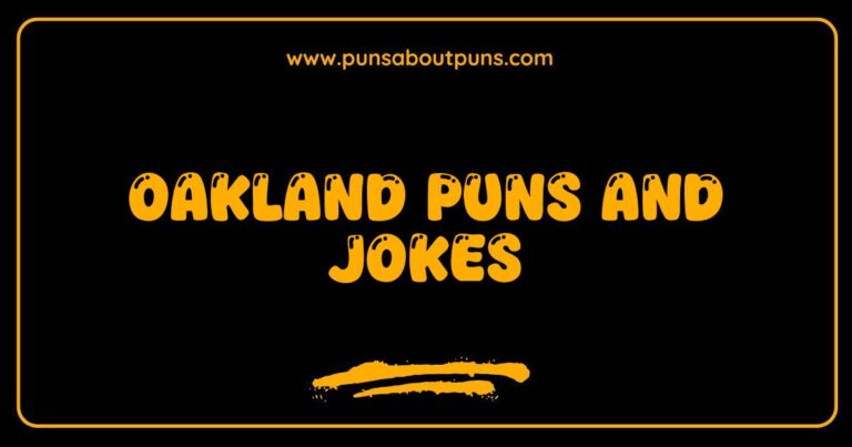 Okay, here are a few options, playing with slightly different approaches and keyword emphasis: **Option 1 (Concise and Direct):** > A funny graphic featuring Oakland puns and jokes. **Option 2 (Slightly More Descriptive):** > Image showcasing humorous Oakland puns and jokes, likely a text-based design. **Option 3 (Focus on the Humor):** > A collection of witty Oakland puns and jokes presented in an image. **Option 4 (If the Image has a Visual Element):** > Example of Oakland puns and jokes displayed with a visual element, like a graphic or illustration. **Option 5 (If you know the specific style):** > Text-based image with Oakland puns and jokes, showcasing clever wordplay. **Explanation of Choices and SEO:** * **Oakland puns and jokes** is included in each option as the primary keyword. * The alt text is