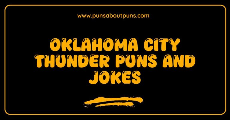 Okay, here are a few options for alt text, all optimized for SEO and naturally incorporating the keyword Oklahoma City Thunder Puns and Jokes: **Option 1 (General):** > Image depicting Oklahoma City Thunder puns and jokes, likely with basketball or team imagery. **Option 2 (More Specific):** > A humorous illustration showcasing Oklahoma City Thunder puns and jokes, possibly featuring the team's logo or players. **Option 3 (Descriptive of a Cartoon):** > Cartoon image with visual gags related to Oklahoma City Thunder puns and jokes, suitable for fans of the team and humor. **Option 4 (If the image is a text graphic):** > Text graphic showcasing a collection of Oklahoma City Thunder puns and jokes, designed for social media sharing. **Explanation of Choices:** * **Keyword Focus:** All options clearly include Oklahoma City Thunder Puns and Jokes. * **Descriptive:** They describe what the image