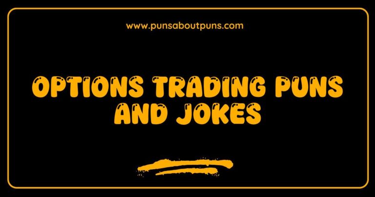 Here are a few options, playing with slightly different angles, all optimized for SEO and readability: **Option 1 (Focus on humor and topic):** > A humorous cartoon depicting options trading puns and jokes, showcasing the lighter side of finance. **Option 2 (More specific about visuals):** > A visual joke featuring options trading puns, illustrated with a funny graphic, demonstrating the fun in finance. **Option 3 (Focus on engagement and theme):** > Options trading puns and jokes are the subject of this lighthearted image, designed to engage and entertain those interested in finance. **Option 4 (Slightly shorter):** > Image featuring funny options trading puns and jokes. **Option 5 (A bit more descriptive):** > A cartoon illustration with options trading puns and jokes, highlighting the humorous aspects of the stock market. **Why these are good:** * **Keyword Inclusion:** They all naturally include options