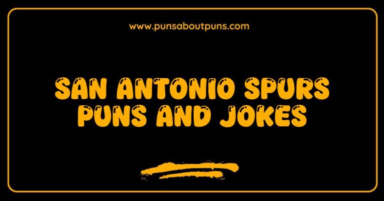 Here are a few options for SEO-optimized alt text, depending on what the image actually shows: **Option 1 (If the image is a cartoon of a spur with a funny expression):** Cartoon spur with a humorous expression, illustrating San Antonio Spurs puns and jokes. **Option 2 (If the image is a graphic with text containing a pun):** San Antonio Spurs pun graphic; a funny basketball joke related to the team. **Option 3 (If the image is a player reacting to a joke or funny play):** A San Antonio Spurs player reacting comically, representing the humor of Spurs puns and jokes. **Option 4 (Generic, if the image is just the Spurs logo with something humorous):** San Antonio Spurs logo with a funny twist, related to Spurs puns and jokes. **Key Considerations:** * **Descriptive:** The alt text explains what the image *is*. * **