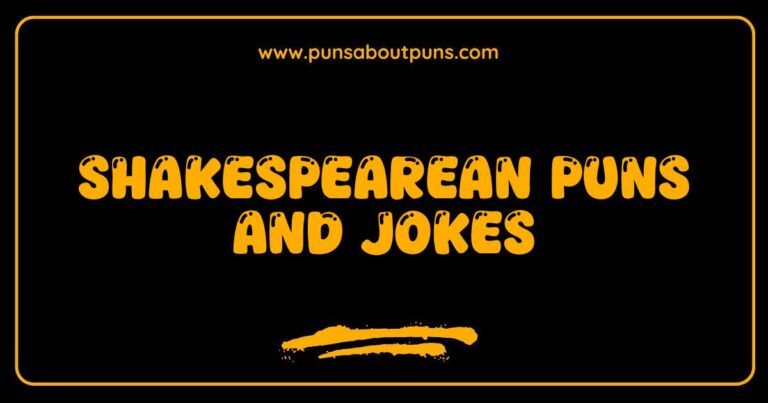 Okay, here are a few options for SEO-optimized alt text, playing with slightly different focuses, all related to an image about Shakespearean puns and jokes: **Option 1 (Focus on the humor):** > A humorous illustration depicting characters from Shakespeare's plays telling puns and jokes, highlighting the wit found in his works. **Option 2 (Focus on the specific content):** > Image showcasing examples of Shakespearean puns and jokes, possibly with speech bubbles or visual gags related to the Bard's language. **Option 3 (Focus on the learning aspect):** > A visual aid exploring Shakespearean puns and jokes, helping understand the wordplay and humor used in his writing. **Option 4 (More general, if the image is a collage):** > Collage of images representing various Shakespearean puns and jokes, demonstrating the comedic side of his plays. **Option 5 (If the image features