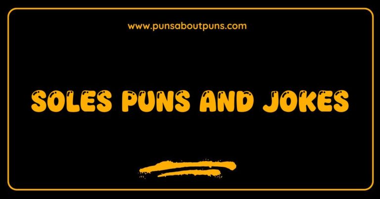 Okay, here are a few options for SEO-optimized alt text for an image related to Soles Puns and Jokes, playing with slightly different image scenarios: **Option 1 (Image is of a shoe with a funny caption):** > Alt text: A close up photo of a shoe sole with a funny pun written on it, showcasing sole puns and jokes. **Option 2 (Image is a graphic with text about sole puns):** > Alt text: Graphic design featuring creative text and visuals related to sole puns and jokes, perfect for humor enthusiasts. **Option 3 (Image is a collection of different shoe soles):** > Alt text: Variety of shoe soles arranged creatively, highlighting the visual element of soles and their relation to sole puns and jokes. **Option 4 (Image is someone laughing at a pun about soles):** > Alt text: Image of a person laughing at a joke related to shoe soles, demonstrating the humor behind