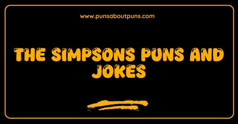 Okay, here are a few options for SEO-optimized alt text for an image related to The Simpsons Puns and Jokes, playing with different possible image content: **Option 1 (Image is of a specific character making a pun):** > Homer Simpson grinning while delivering a classic Simpsons pun, a funny moment from the show. **Option 2 (Image is a collection of Simpsons characters looking confused by a joke):** > The Simpsons characters reacting to a corny joke, showcasing the humor and puns often seen in the show. **Option 3 (Image is a graphic or meme using a Simpsons quote with a pun):** > A graphic featuring a popular quote from The Simpsons, highlighting the clever wordplay and Simpsons puns. **Option 4 (Image is a general scene from the show with humorous elements):** > A scene from The Simpsons displaying the show's signature humor, with visual gags and subtle
