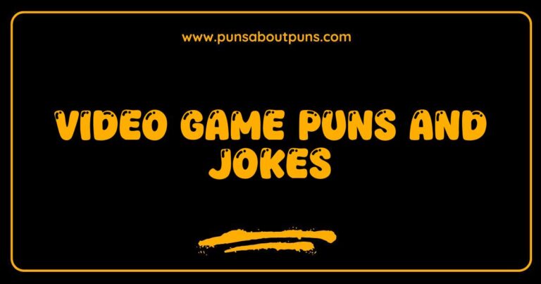 Okay, here are a few options for SEO-optimized alt text for an image related to Video Game Puns and Jokes, depending on what the image depicts. I'll aim for descriptive and natural keyword integration: **Option 1 (If the image is a text-based pun/joke):** > Alt text: A funny video game pun displayed in text format, showcasing a clever play on words related to gaming. **Option 2 (If the image is a cartoon or illustration of a character telling a joke):** > Alt text: Cartoon illustration of a video game character telling a joke, highlighting the humor and lighthearted fun of video game puns. **Option 3 (If the image is a collection of multiple jokes/puns):** > Alt text: Compilation of multiple video game puns and jokes, demonstrating the variety of humorous content within the gaming community. **Option 4 (If the image is a speech bubble with a pun):
