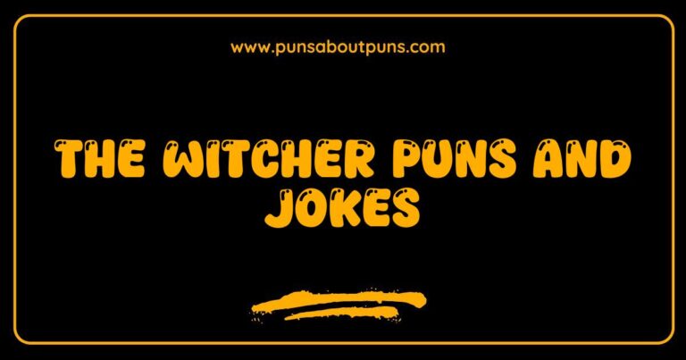 Here are a few options, playing with slightly different focuses: **Option 1 (Focus on humor):** > A funny image showcasing The Witcher puns and jokes, likely featuring characters like Geralt with a humorous caption or visual gag. **Option 2 (Focus on specific character):** > Image of Geralt from The Witcher series in a comedic scenario, illustrating the lighthearted nature of The Witcher puns and jokes. **Option 3 (Focus on type of content):** > Visual representation of The Witcher puns and jokes, perhaps a meme or a comic strip, related to the popular fantasy series. **Option 4 (More general):** > A humorous picture associated with The Witcher puns and jokes, showcasing the lighter side of the Witcher universe. **Explanation of Why These are SEO-Optimized:** * **Keyword Inclusion:** The phrase The Witcher puns and jokes is naturally integrated into each alt text. * **Des