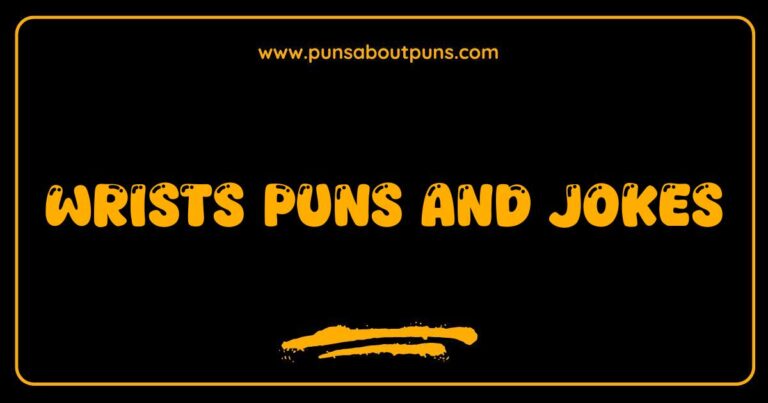 Okay, here are a few options for SEO-optimized alt text for an image related to Wrists Puns and Jokes, keeping them descriptive and natural: **Option 1 (General):** > A humorous image showcasing wrist puns and jokes perhaps with illustrations or funny text related to wrists. **Option 2 (If it's a visual pun):** > Visual wrist pun with an image playing on words and showing a funny concept related to wrists. **Option 3 (If it's text-based):** > A collection of funny wrist jokes and puns displayed in a creative or visually appealing way. **Option 4 (If it features a drawing/cartoon):** > Cartoon illustration related to wrist humor featuring silly characters or situations and wrist jokes. **Option 5 (More specific, if applicable - e.g., a wrist saying hi):** > A drawing of a wrist waving hello illustrating a pun related to