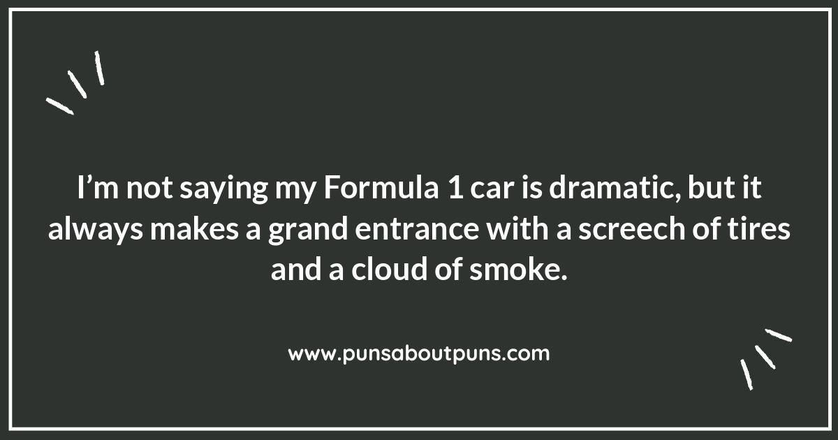 Formula 1 Puns: A Lap Around the Laugh Track Formula 1 Puns: A Lap Around the Laugh Track
