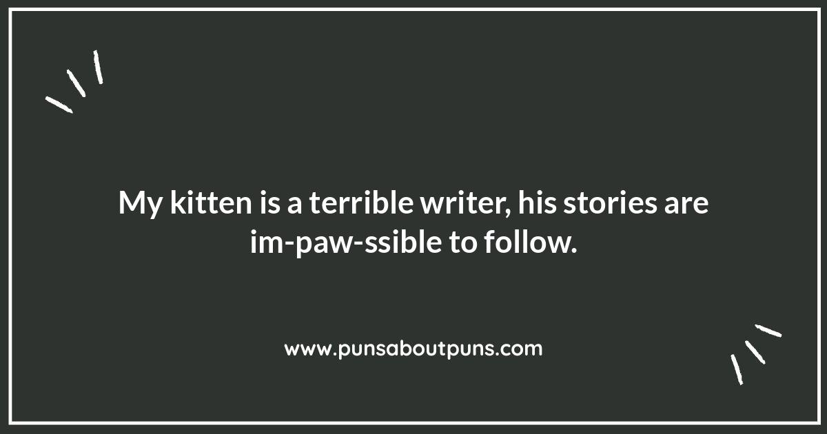 Kitten Puns: Understanding the Humor Behind the Whiskers Kitten Puns: Understanding the Humor Behind the Whiskers