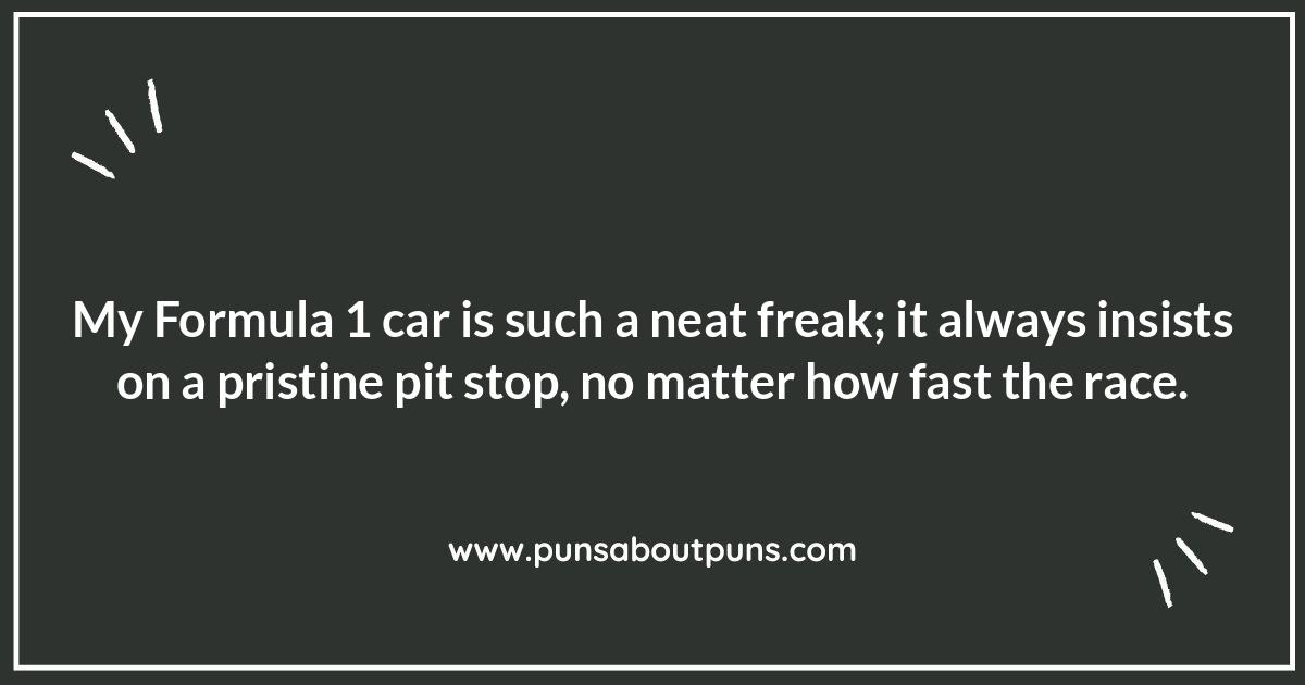 Pit Stop Puns: Fueling Your Funny Bone with F1 Pit Stop Puns: Fueling Your Funny Bone with F1