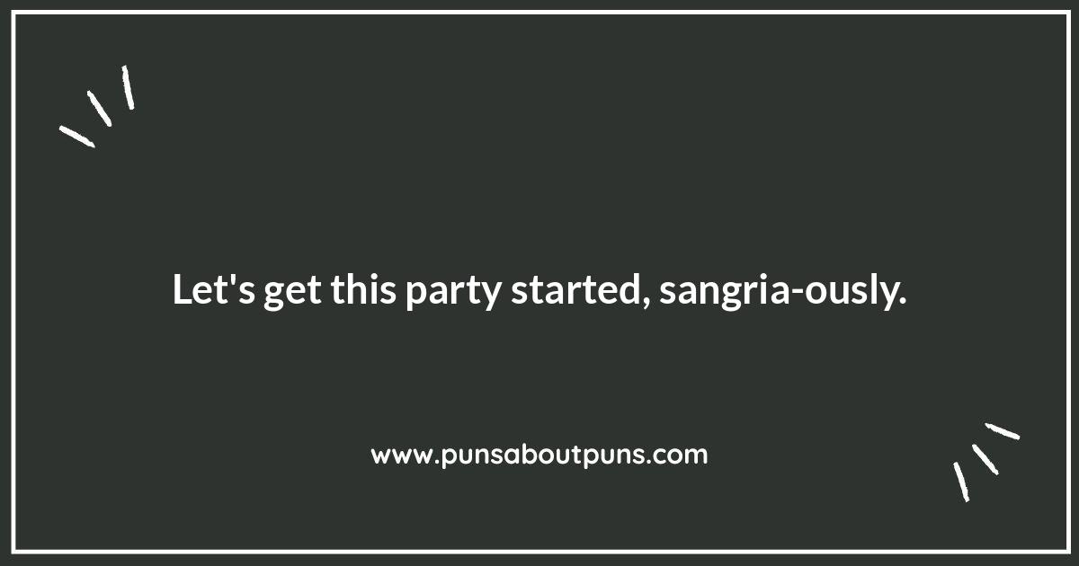 Sangria Puns: A Fruity Good Time Sangria Puns: A Fruity Good Time