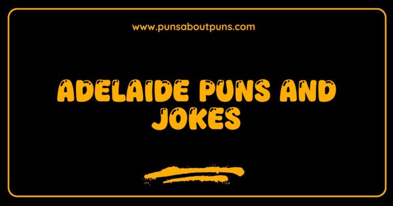 Okay, here are a few options for alt text, keeping in mind SEO best practices and natural language: **Option 1 (Focus on humor):** > A funny illustration showcasing Adelaide puns and jokes, with a cartoon kangaroo laughing at a wordplay about the city. **Option 2 (Focus on the city):** > Image of Adelaide, Australia, with visual elements representing popular Adelaide puns and jokes related to local landmarks and culture. **Option 3 (More general):** > A creative image featuring Adelaide puns and jokes, perfect for sharing a laugh about the South Australian capital. **Option 4 (If the image is a specific example):** > Example of an Adelaide pun and joke in a visual format, showcasing the humour of the city. **Option 5 (If the image is a collection):** > Collage of different Adelaide puns and jokes, using visual representations to convey the light-hearted humor
