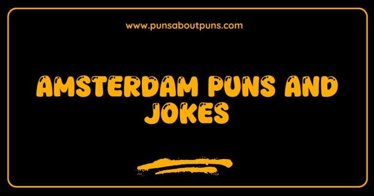 Here are a few options for SEO-optimized alt text for an image related to Amsterdam Puns and Jokes, keeping in mind different possible image contents: **Option 1 (If the image is a picture of a canal with a funny sign):** `Funny Amsterdam canal sign: A visual pun for Amsterdam jokes.` **Option 2 (If the image is a graphic with text-based puns):** `Amsterdam puns and jokes graphic: Lighthearted humor about Amsterdam.` **Option 3 (If the image is someone laughing in Amsterdam):** `Enjoying Amsterdam puns and jokes: Laughing in Amsterdam.` **Option 4 (If the image is related to a specific Amsterdam icon, like a bicycle, with a pun):** `Amsterdam bicycle pun: A funny joke about cycling in Amsterdam.` **Explanation of Choices:** * **Keyword Inclusion:** The phrase Amsterdam Puns and Jokes is included naturally. * **Description
