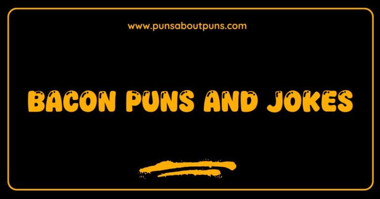 Here are a few options for SEO-optimized alt text for an image related to Bacon Puns and Jokes, varying slightly in descriptiveness: **Option 1 (Simple & Direct):** `Bacon puns and jokes, a humorous image featuring bacon.` **Option 2 (More Descriptive):** `Image illustrating bacon puns and jokes, perfect for bacon lovers and humor enthusiasts.` **Option 3 (Most Descriptive):** `Funny bacon puns and jokes depicted in an image, great for sharing a laugh and enjoying some bacon-themed humor.` **Why these work:** * **Keyword Inclusion:** Each option naturally includes the target keyword Bacon puns and jokes. * **Descriptive:** They provide context about the image's content. * **Relevance:** They highlight the image's connection to humor and bacon. * **Concise:** They are short and to the point. * **Accessibility