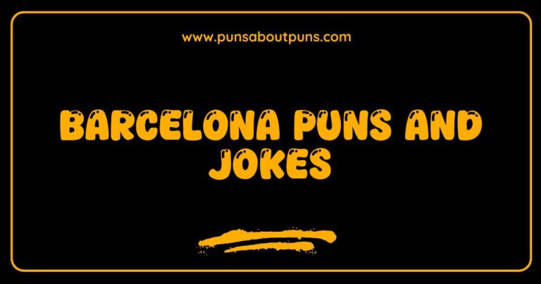 Here are a few options for SEO-optimized alt text for an image related to Barcelona Puns and Jokes, prioritizing descriptiveness and natural keyword integration: **Option 1 (General):** `Barcelona puns and jokes image showcasing humorous wordplay related to the city's landmarks and culture.` **Option 2 (If the image contains a specific landmark):** `Sagrada Familia Barcelona puns and jokes image. Funny illustration combining the iconic basilica with clever wordplay.` **Option 3 (If the image is text-based):** `Image of a text-based meme featuring Barcelona puns and jokes. Enjoy these funny one-liners about Barcelona!` **Option 4 (If the image is a visual pun):** `Visual Barcelona puns and jokes illustration. A clever and funny image playing on words related to Barcelona.` **Explanation of Choices:** * **Keyword Integration:** The phrase Barcelona puns and jokes is included naturally in each option