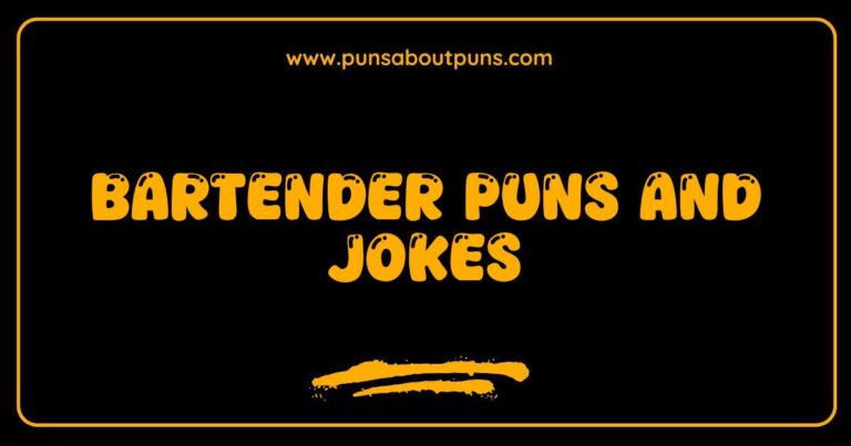 Here are a few options, ordered from most descriptive to slightly more concise, all optimized for SEO: **Option 1 (Most Descriptive):** `Bartender making a cocktail, with a funny speech bubble above his head illustrating a bartender pun. Enjoy hilarious bartender jokes and puns for your next party.` **Option 2 (Slightly More Concise):** `Image illustrating a bartender pun. Find the best bartender jokes and funny sayings for a good laugh.` **Option 3 (Concise & Keyword Focused):** `Bartender pun illustration. A funny image related to bartender jokes.` **Explanation of Choices:** * **Keywords:** All options include bartender pun and bartender joke(s) naturally. * **Descriptive:** They describe what's in the image (bartender, cocktail, speech bubble, illustration). * **Relevance:** They hint at the overall theme of the page (humor,