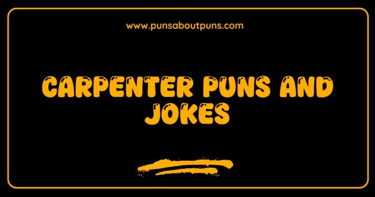 Here are a few options for SEO-optimized alt text for an image related to Carpenter Puns and Jokes, keeping in mind descriptive accuracy and natural keyword inclusion: **Option 1 (Focus on humor):** `Carpenter pun illustrating funny woodworking humor. A lighthearted take on carpentry jokes.` **Option 2 (Focus on the image's content):** `Image representing carpenter puns and jokes, likely with woodworking tools or funny carpenter scenarios.` **Option 3 (More descriptive, if the image allows):** `Cartoon image featuring a carpenter telling a pun. A visual representation of carpenter puns and jokes.` **Option 4 (If the image includes text):** `Image of a sign with a carpenter pun written on it. Funny woodworking jokes and carpenter puns.` **Key Considerations:** * **Be Specific:** The more specific you can be without stuffing keywords, the better. * **Context Matters:** The best alt text depends