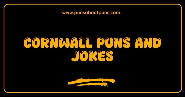 Here are a few options for SEO-optimized alt text for an image related to Cornwall Puns and Jokes, each with slightly different focuses: **Option 1 (General):** > A funny image showcasing Cornwall puns and jokes, perfect for sharing a laugh about this beautiful region of England. **Option 2 (Visual Focus):** > Cartoon illustration featuring Cornish pasties with humorous expressions, part of a collection of Cornwall puns and jokes. **Option 3 (Location Specific):** > A humorous meme about visiting Cornwall, featuring a clever play on words and highlighting the funny side of Cornish culture. Check out more Cornwall puns and jokes! **Option 4 (If the image is text-based):** > Text-based image showcasing a selection of Cornwall puns and jokes. Get ready to chuckle at these witty sayings about Kernow. **Explanation of Choices:** * **Cornwall puns and jokes**: The primary keyword is