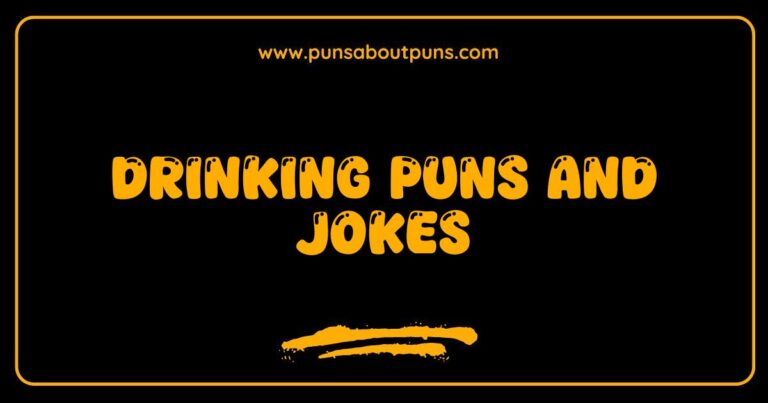 Okay, here are a few options for SEO-optimized alt text for an image related to drinking puns and jokes, keeping it descriptive and natural: **Option 1 (General):** > A funny illustration featuring a glass of wine and text with drinking puns and jokes. **Option 2 (More Specific):** > Image showing a beer mug with a speech bubble containing a clever drinking pun, showcasing humorous wordplay related to alcoholic beverages. **Option 3 (If the image is a meme):** > A meme featuring a relatable scenario with a funny drinking joke, highlighting the humorous side of enjoying a drink. **Option 4 (If the image is a list):** > List of funny drinking puns and jokes presented in an engaging visual format for sharing a laugh with friends. **Option 5 (If the image is a graphic):** > Colorful graphic design containing various drinking puns and jokes, perfect for a lighthearted social media post.