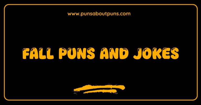 Here are a few options for SEO-optimized alt text for an image related to Fall Puns and Jokes, depending on what the image depicts. Choose the one that best suits your specific image: **Option 1 (If the image is a pumpkin with a funny face):** `Funny pumpkin carving with a silly face, a visual representation of fall puns and jokes.` **Option 2 (If the image is text-based, showing a pun):** `Fall pun joke displayed in autumn colors. A humorous take on the fall season.` **Option 3 (If the image is a collection of fall-themed items like leaves, pumpkins, and apples with text about puns):** `Collection of autumn elements with a funny fall pun. Enjoy the season with these jokes.` **Option 4 (If the image is someone laughing while looking at something fall-related):** `Person laughing at fall puns and jokes, enjoying the humor of the autumn