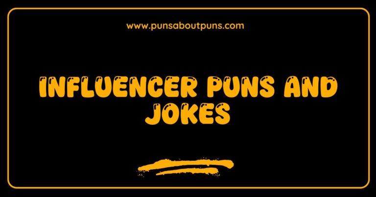 Here are a few options for SEO-optimized alt text for an image related to 'Influencer Puns and Jokes', keeping in mind different possible image scenarios: **Option 1 (If the image is a graphic with a pun):** `Influencer pun graphic: I'm an influencer, but I'm not very *following* directions! Funny influencer joke.` **Option 2 (If the image shows someone laughing at an influencer joke):** `Person laughing at influencer puns. Enjoy these funny influencer jokes and relatable humor.` **Option 3 (If the image is a collection of influencer-related memes or jokes):** `Collection of funny influencer memes and jokes. Get your daily dose of influencer puns!` **Option 4 (If the image is a visual representation of a specific influencer joke, like someone taking a selfie):** `Influencer taking a selfie. Relatable influencer joke about the constant need for content.` **Key