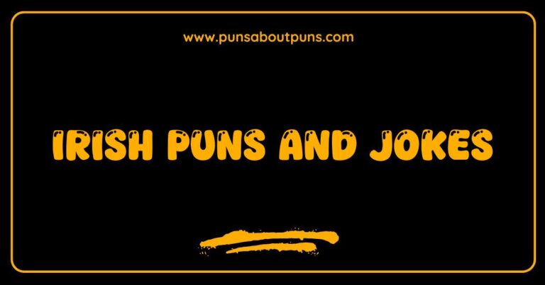 Here are a few options, depending on what's actually in the image. Choose the one that best fits: **Option 1 (Image shows a graphic with a pun):** Funny graphic featuring an Irish pun and joke. Perfect for St. Patrick's Day or anyone who loves a good laugh. **Option 2 (Image shows someone laughing at an Irish joke):** Person laughing at an Irish joke. Find more hilarious Irish puns and jokes to share with your friends. **Option 3 (Image shows text with a collection of puns):** Collection of text-based Irish puns and jokes for a bit of Irish humor. Enjoy these funny one-liners. **Option 4 (Image shows a shamrock with a pun written on it):** Shamrock image with an Irish pun written on it. Celebrate with Irish puns and jokes this St. Patrick's Day. **Key Considerations:** * **