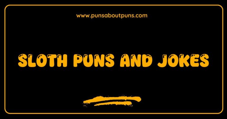 Here are a few options for SEO-optimized alt text for an image related to Sloth Puns and Jokes, varying slightly in focus: **Option 1 (Focus on Humor):** `Funny sloth pun image showing a cute sloth hanging from a branch. Get ready to laugh with these hilarious sloth jokes.` **Option 2 (Focus on Visual):** `Sloth with a funny expression, perfect for sharing sloth puns and jokes. A great visual representation of slow-paced humor.` **Option 3 (Focus on Collection):** `Collection of sloth puns and jokes illustrated with an adorable sloth. Enjoy this compilation of funny sloth-themed humor.` **Key improvements and explanations:** * **Keyword Integration:** The primary keyword sloth puns and jokes is naturally woven into each alt text. * **Descriptive:** It describes the image content (e.g., cute sloth hanging from a branch, funny expression