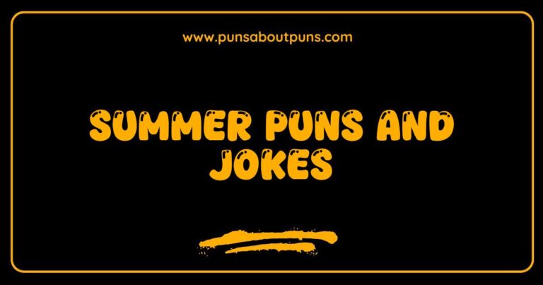 Here are a few options for SEO-optimized alt text for an image related to 'Summer Puns and Jokes', depending on the specific image: **Option 1 (If the image shows a cartoon sun with a funny expression):** `Funny cartoon sun with a silly face, illustrating summer puns and jokes.` **Option 2 (If the image is text-based, showing a summer pun):** `Summer pun joke: Image of text-based humor related to the summer season.` **Option 3 (If the image depicts various summer-themed items like sunglasses, ice cream, etc., arranged comically):** `Collection of summer items arranged in a funny way, representing summer puns and jokes.` **Option 4 (If the image shows people laughing, possibly at a summer joke):** `People laughing at summer puns and jokes, enjoying the humor of the summer season.` **Key improvements and explanations:** * **Descriptive:**