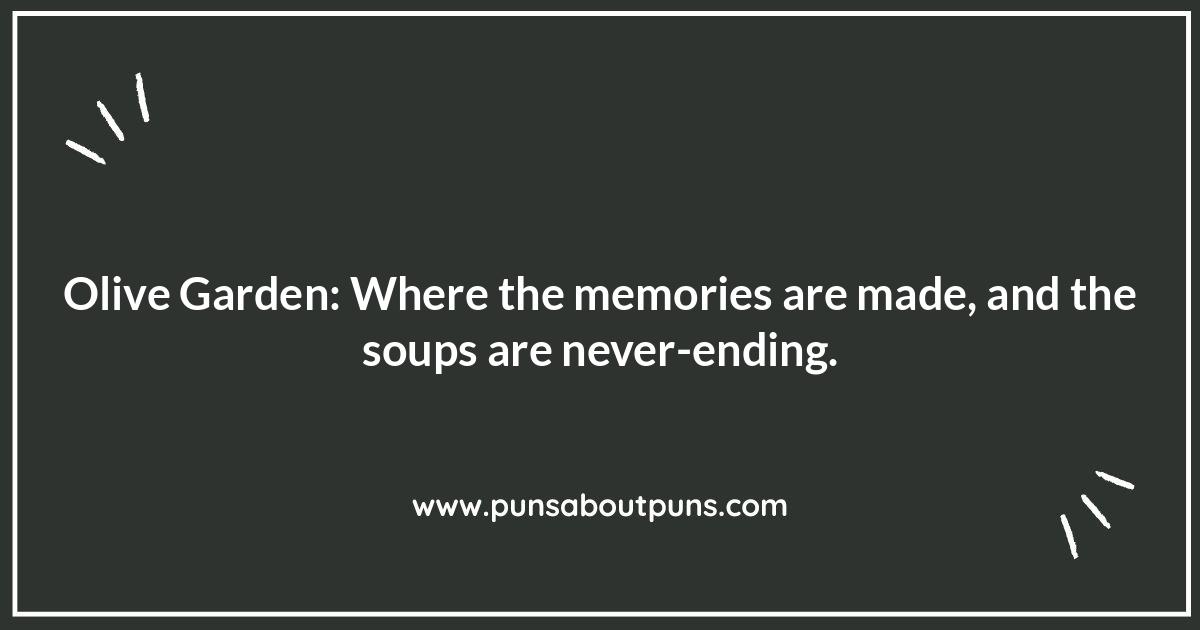 Olive Garden Puns: Olive You, Mean It!