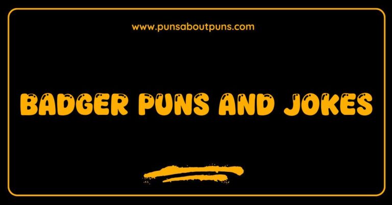 Here are a few options for SEO-optimized alt text for an image related to 'Badger Puns and Jokes', keeping in mind natural language and avoiding special characters: **Option 1 (Focus on humor):** `Funny badger pun image; guaranteed to make you dig it!` **Option 2 (Descriptive and keyword-focused):** `A hilarious badger pun illustration, perfect for sharing a laugh.` **Option 3 (If the image depicts a specific joke):** `Image of a badger telling a joke; more badger puns and jokes inside!` **Option 4 (If the image features a badger character):** `Cartoon badger character delivering a funny badger pun.` **Why these work:** * **Keyword Inclusion:** They all naturally include badger pun or badger puns and jokes. * **Descriptive:** They give a brief idea of what the image shows. * **Engaging