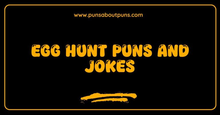 Here are a few options for SEO-optimized alt text for an image related to Egg Hunt Puns and Jokes, depending on the specific image content: **Option 1 (If the image shows a funny sign or decoration at an egg hunt):** > Funny egg hunt sign with a pun. Enjoy these egg hunt puns and jokes for Easter celebrations. **Option 2 (If the image depicts kids finding eggs with a humorous expression):** > Kids laughing during an Easter egg hunt. Find hilarious egg hunt puns and jokes to share this holiday. **Option 3 (If the image is a graphic with egg-related jokes):** > Graphic featuring Easter egg hunt puns and jokes. Get ready for laughs this Easter with these funny sayings. **Option 4 (If the image is generally about Easter humor):** > Easter themed image related to egg hunt puns and jokes. Celebrate the holiday with humor.