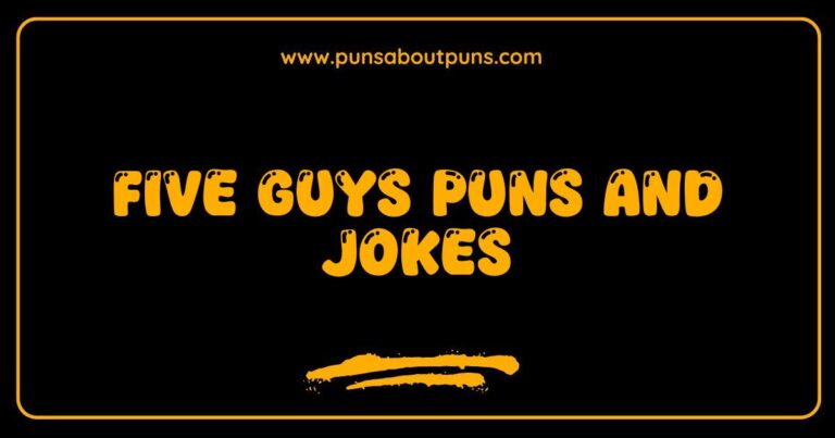 Here are a few options for SEO-optimized alt text for an image related to Five Guys Puns and Jokes, depending on the image content: **Option 1 (If the image is a meme or graphic with a pun):** > Five Guys Puns: Funny meme showcasing a joke about Five Guys burgers and fries. **Option 2 (If the image is a photo of a Five Guys restaurant with a humorous caption):** > Five Guys Jokes: Photo of a Five Guys restaurant with a humorous caption related to their menu. **Option 3 (If the image is a text-based joke or list of puns):** > Five Guys Puns and Jokes: List of funny puns and jokes about Five Guys, perfect for burger lovers. **Option 4 (If the image is a cartoon or drawing related to Five Guys and a joke):** > Cartoon illustration featuring Five Guys puns and jokes, a humorous take on the popular burger chain.