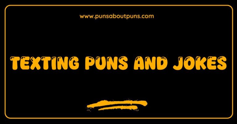 Here are a few options for SEO-optimized alt text for an image related to 'Texting Puns and Jokes', depending on the specific content of the image: **Option 1 (If the image is a visual pun or meme):** Funny texting pun meme. Share these text message jokes for a good laugh. **Option 2 (If the image is a list of texting puns):** List of hilarious texting puns and jokes. Perfect for sharing with friends via text! **Option 3 (If the image shows someone laughing while texting):** Person laughing at a funny text message joke. Find more texting puns and jokes online. **Option 4 (If the image is a graphic with the words Texting Puns):** Texting Puns graphic. A collection of funny jokes and wordplay related to texting. **Key Considerations:** * **Specificity:** Tailor the alt text to precisely describe what'