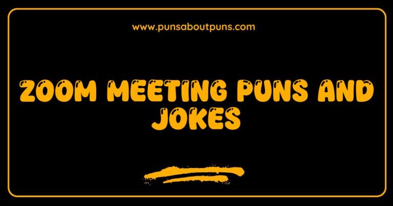 Here are a few options for SEO-optimized alt text for an image related to Zoom Meeting Puns and Jokes, catering to slightly different image scenarios: **Option 1 (If the image is a meme/text-based joke):** `Zoom meeting puns and jokes image. A funny meme about the awkwardness of online meetings.` **Option 2 (If the image depicts people laughing during a Zoom call):** `People laughing during a Zoom meeting because of hilarious Zoom meeting puns and jokes being shared.` **Option 3 (If the image is a graphic with Zoom-related icons and text):** `Graphic featuring Zoom meeting puns and jokes. Lighthearted humor about video conferencing life.` **Option 4 (If the image is a specific joke, describe it briefly):** `Zoom meeting pun example: Image showing a person frozen mid-sentence with the caption playing on the 'freeze' pun. One of many Zoom meeting puns and jokes.`
