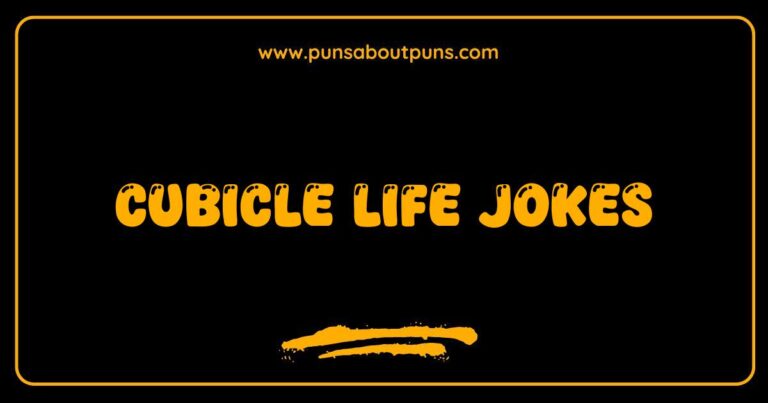 Humorous cartoon depicting the monotony of cubicle life jokes, highlighting the common experiences of office workers.