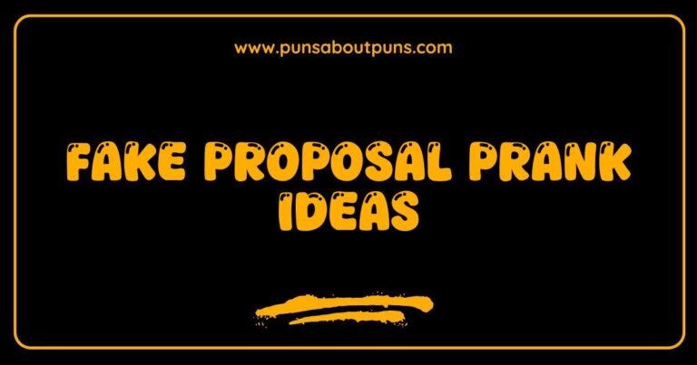 Best Fake Proposal Prank Ideas That Will Get You Laughs Not Tears