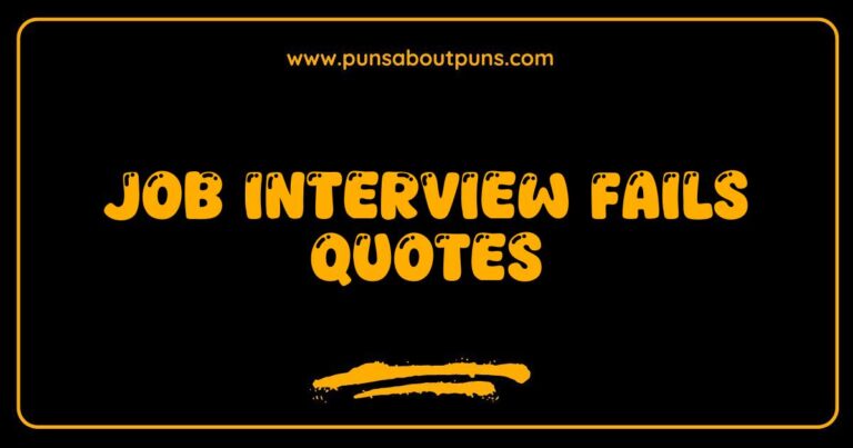 Humorous job interview fails quotes compilation showing relatable awkward moments.