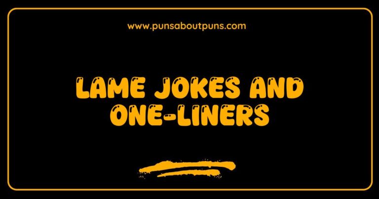 A person laughing hysterically at a collection of **lame jokes and one-liners**.