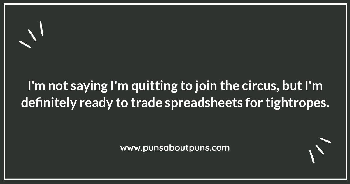Quitting Time Laughs: Unforgettable Funny Quotes About Quitting Your Job